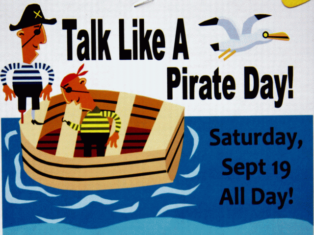 Talk Like a Pirate Day screen saver